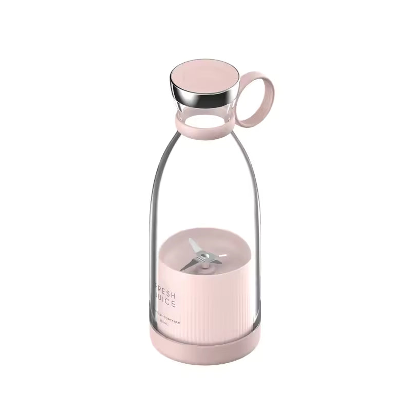 Mini Portable Blender and Juice Bottle – USB Charging